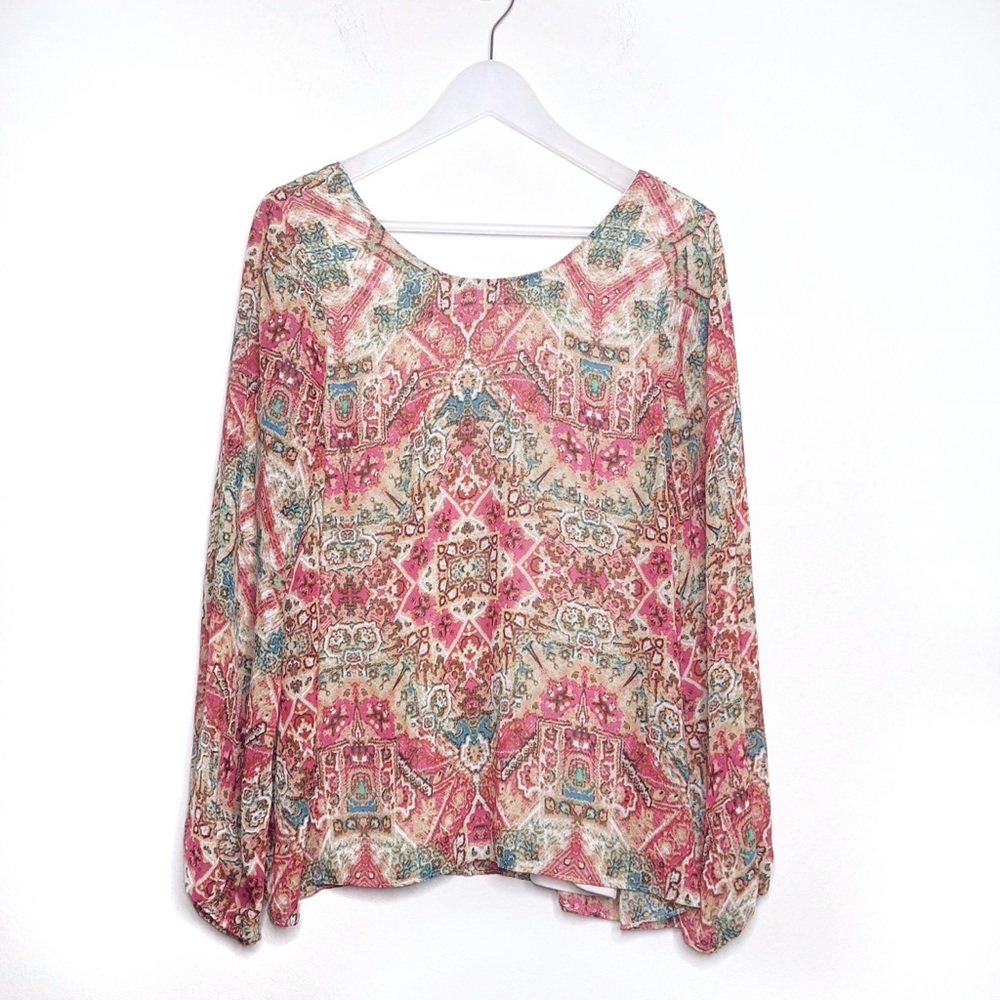 Show Me Your Mumu Jade Blouse Santiago Top